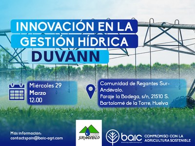 Jornada "Innovación en la gestión hídrica"