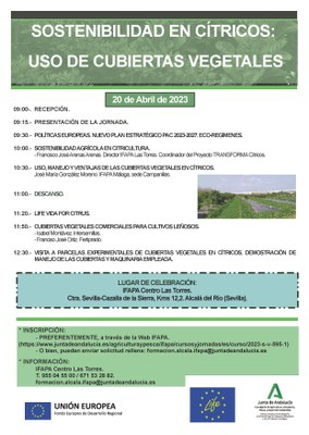 Jornada Técnica "SOSTENIBILIDAD EN CÍTRICOS: USO DE CUBIERTAS VEGETALES"